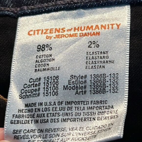 Citizens of Humanity Dani cropβcuffed Jeans 28 - Picture 13 of 15